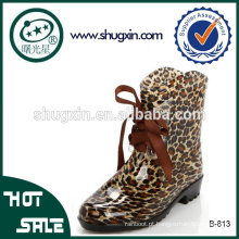 sapatos de moda femininos botas de chuva baratas china B-813